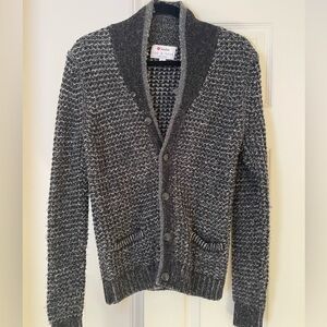 Rag and Bone for Target Neiman Marcus Sz M Boys XL Women’s Gray Cardigan Sweater